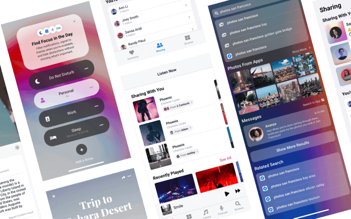 UX wireframe planning
